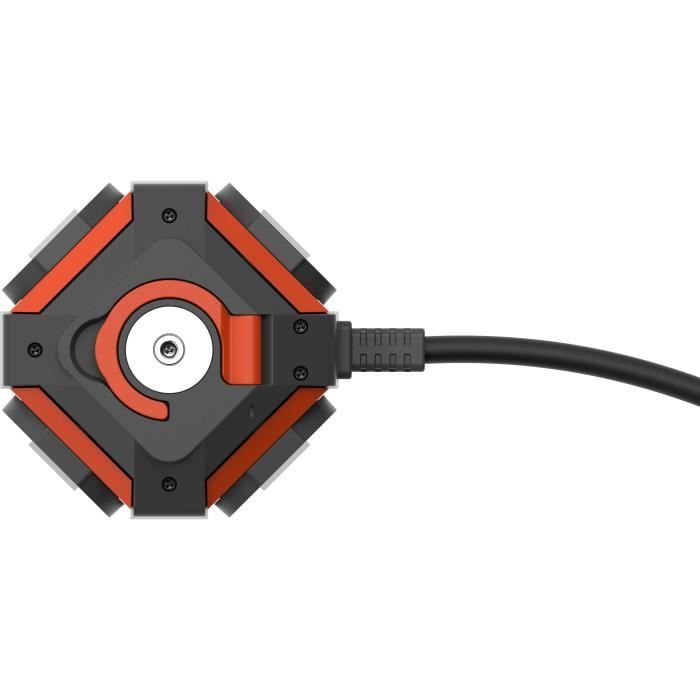 Power Globe - QUARX - IP44 - 4 sockets, switch, 3 m cable
