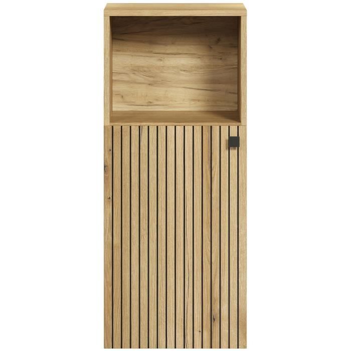 PureBliss Bathroom Cabinet - Oak Decor