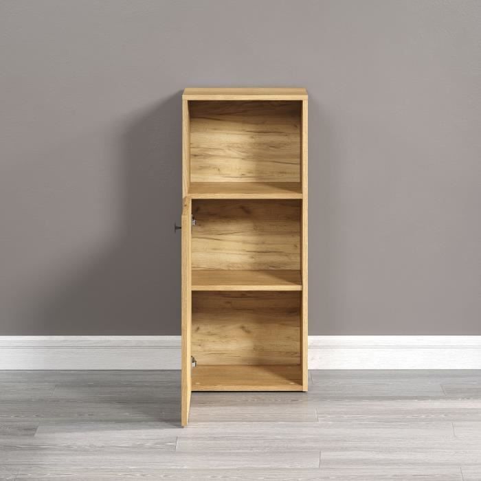 PureBliss Bathroom Cabinet - Oak Decor