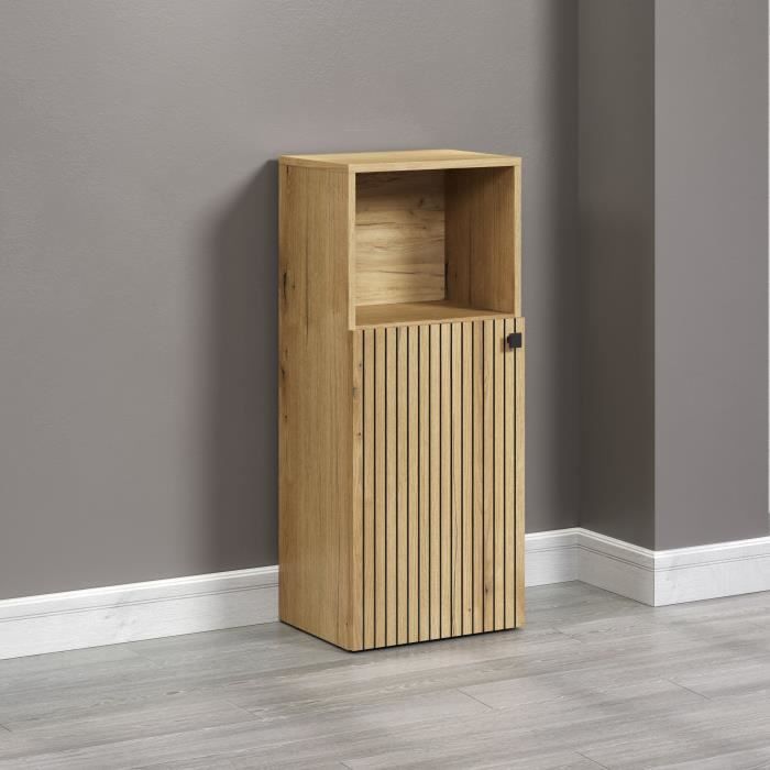 PureBliss Bathroom Cabinet - Oak Decor