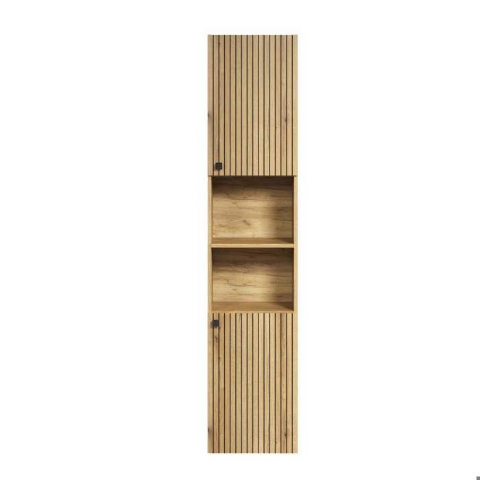 PURE BLISS Bathroom Column - Oak Decor - L40 x H186 x D31cm