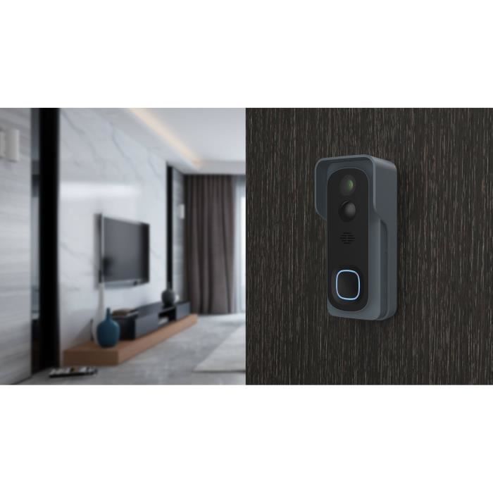 LINK2HOME Smart Doorbell Kit - Wi-Fi - Two-Way Audio - Wireless Chime