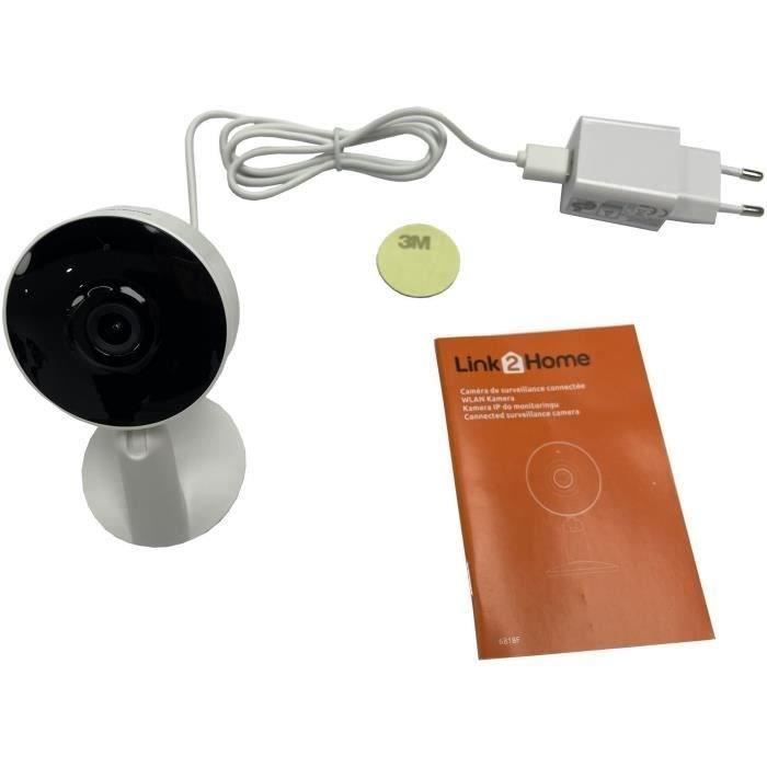 LINK2HOME Wi-Fi Camera - HD 1080P, Night Vision, Motion Detection - Indoor/Outdoor