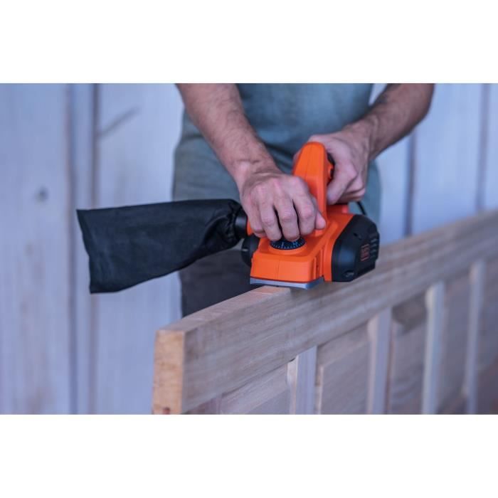 BLACK&DECKER Corded Planer - BEW712-QS - 710W - 82 mm Width - With Carrying Case