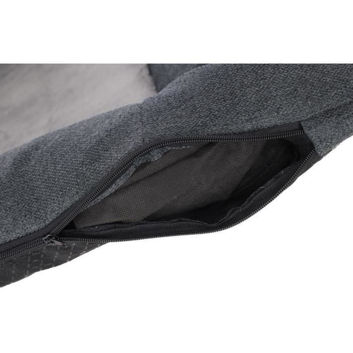 KERBL - Memory Foam Mattress L - 80 x 55 x 9 cm - PLATIN ORTHO Cushion - Grey