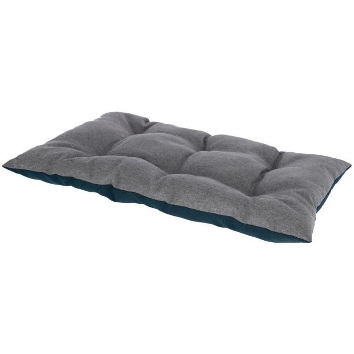 KERBL - Reversible Floor Mattress S - 45 x 70 cm - ELY Cushion - Grey/Petrol