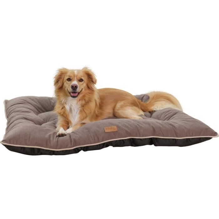 KERBL - Fabric Floor Mattress M - 80 x 60 cm - BENNO Cushion - Brown