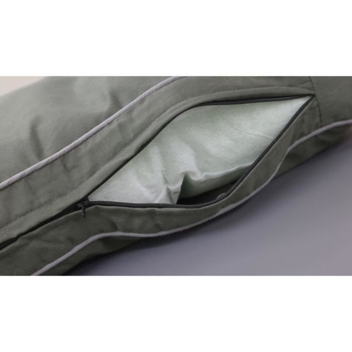 KERBL Padded Floor Mattress L - 80x60x6 cm - JEROME Cushion - Dark Green