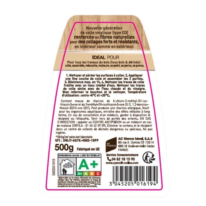 CYANOLIT Wood Glue - 290 g Tub - High Strength - Ideal for Wood and Wood-based Materials