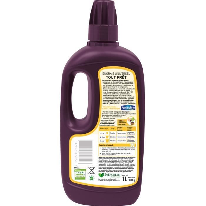 FERTILIGENE Ready-to-Use Universal Fertilizer - 1 L