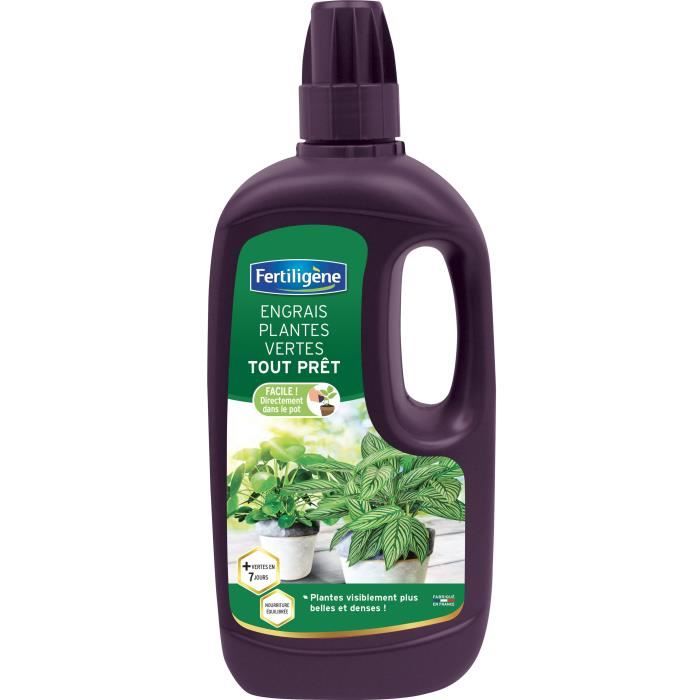 FERTILIGENE Green Plant Fertilizer - 1 L - NPK 0.14-0.06-0.1