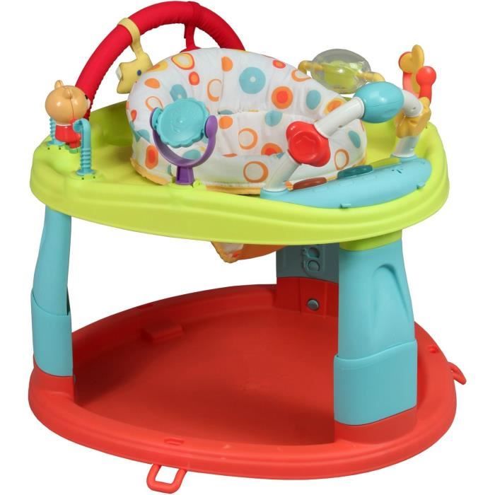 BAMBISOL Activity Base - 3 Seat Heights - Fun Activities - Multicolored