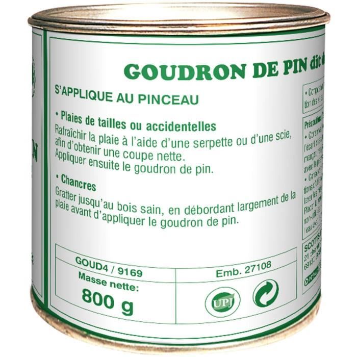 PELTON Pine Tar - GOUD4 - 800 g - Heals Wounds on Trees and Shrubs