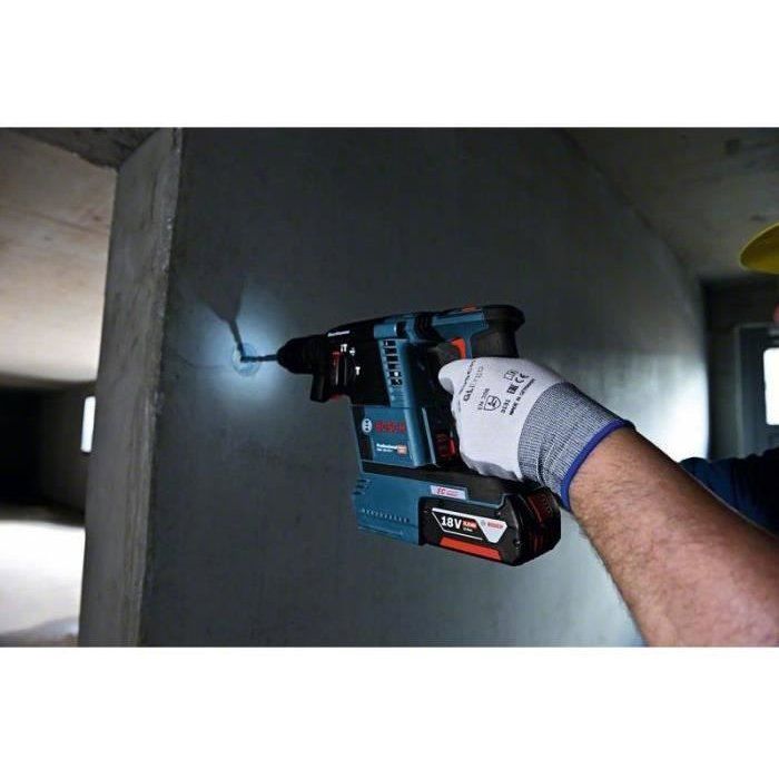 Perforateur SDS Plus 18V GBH 18V-26 F 2,6J (sans batterie ni chargeur) en coffret L-BOXX - BOSCH - 0611910001