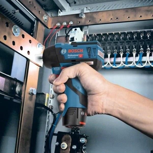 Bosch Professional GDS 12V-115 Impact Wrench + 2 x 3.0Ah Batteries + L-BOXX - 06019E0103