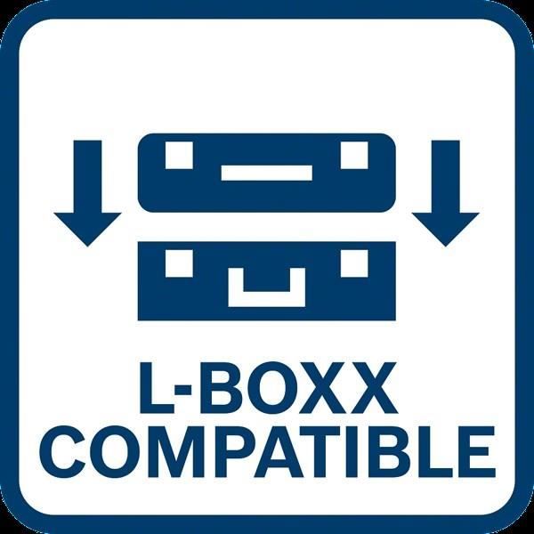 BOSCH PROFESSIONAL L-BOXX 102 - Snap-lock Mechanism - Compatible with Sortimo