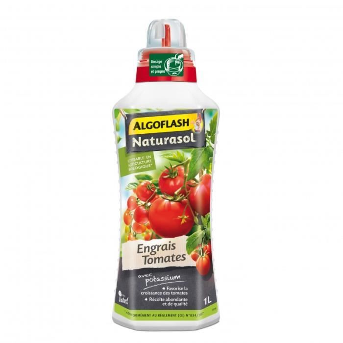 ALGOFLASH Liquid Tomato Fertilizer - 1 L - Organic