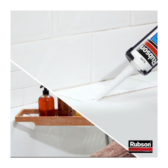 STOP MOLD Anti-Mold Silicone Sealant - White Bathroom - Cartridge