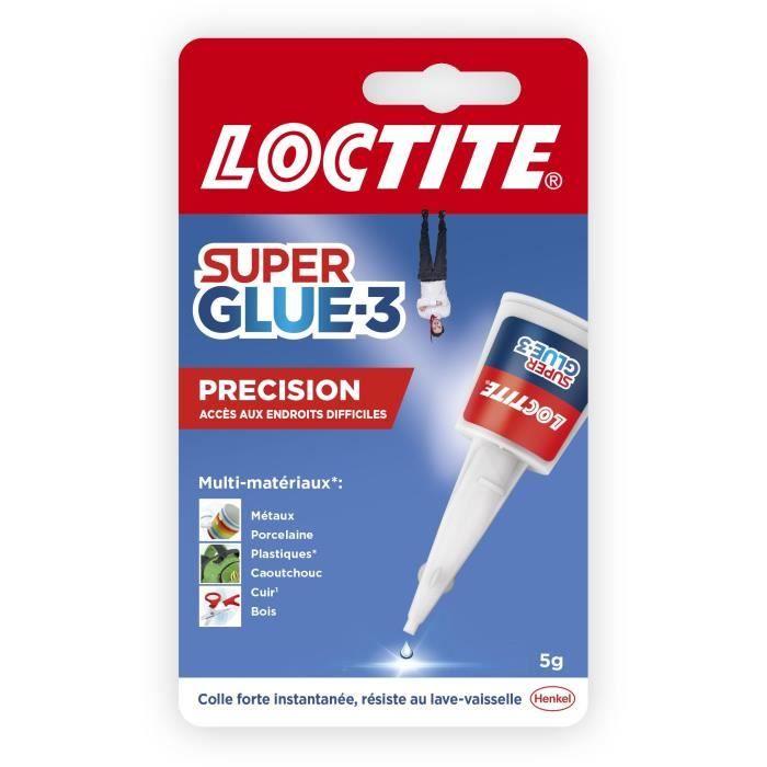 LOCTITE SUPERGLUE-3P Cyanocrylate Adhesives - Precision - 5 g Bottle