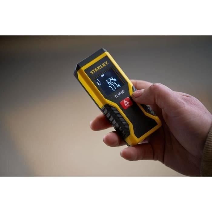 Niveau Laser - STANLEY - TLM50 STHT1-77409 - Portée 15m - Précision 3mm