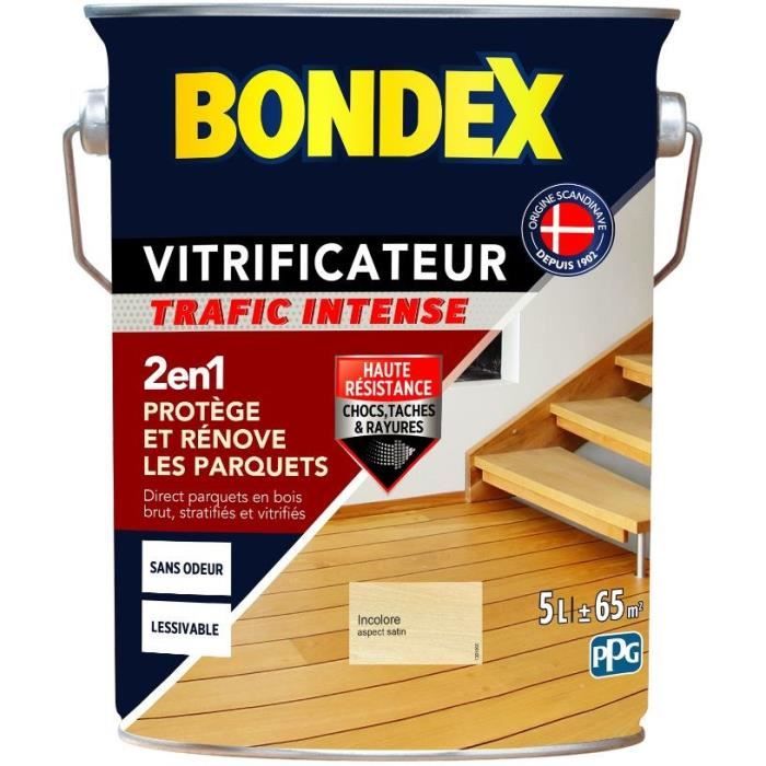 BONDEX Heavy Traffic Sealant - Colorless Satin - 5 L