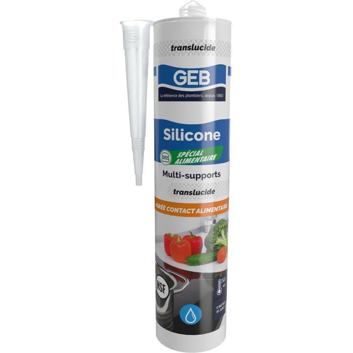 GEB Food-Grade Silicone - Translucent - 310 ml