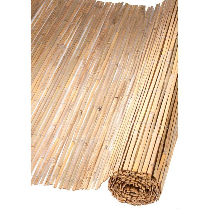 NATURAL Reed Fencing - Split Bamboo - 3 x 1 m