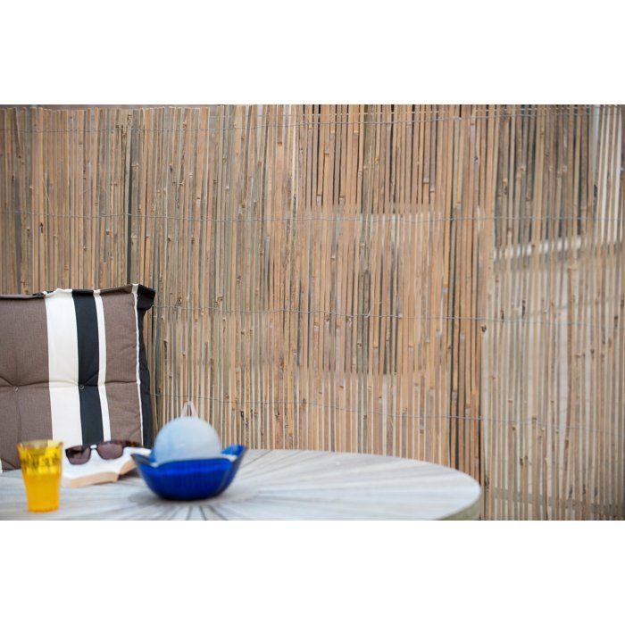 NATURAL Reed Fencing - Split Bamboo - 3 x 1 m