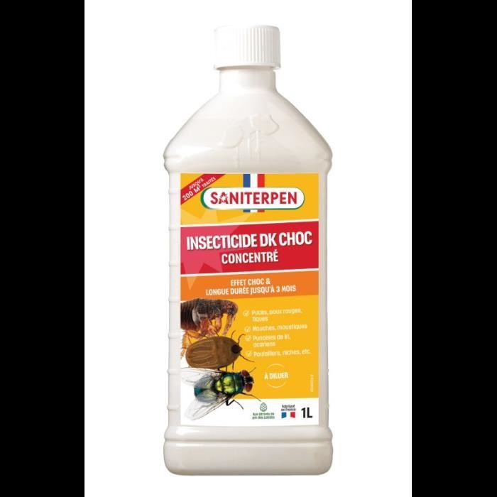 SANITERPEN DK CHOC Insecticide - 1 L - Eliminates flying and crawling insects