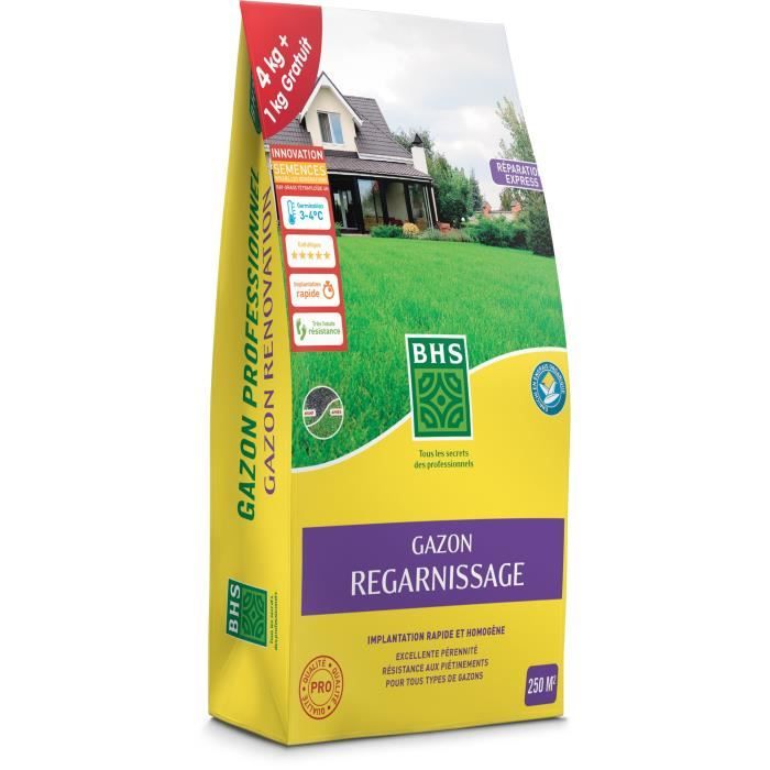 BHS Grass Seed - Lawn Reseeding - 5 kg