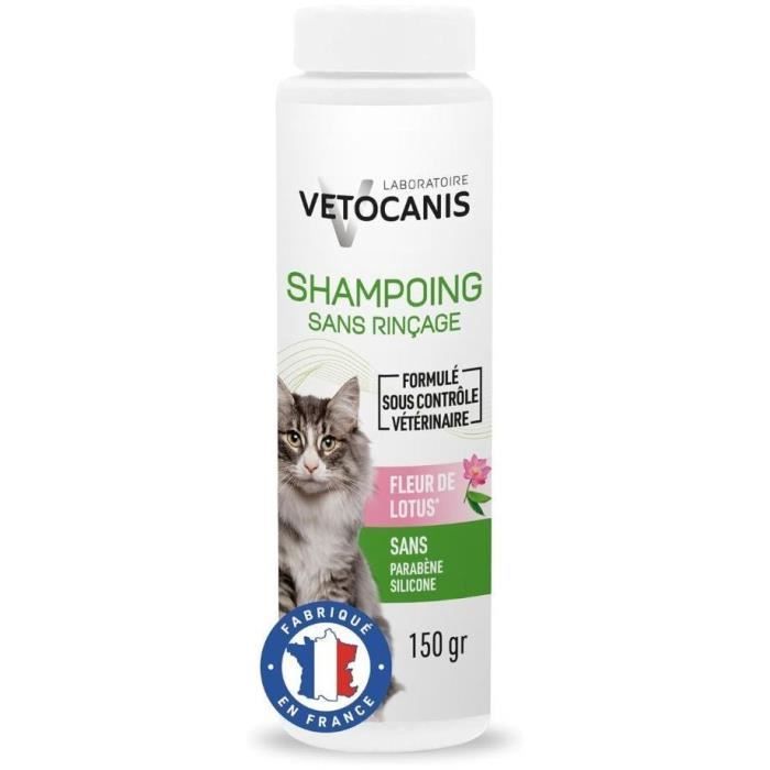 Dry Shampoo - VETOCANIS - 150 g for Cats
