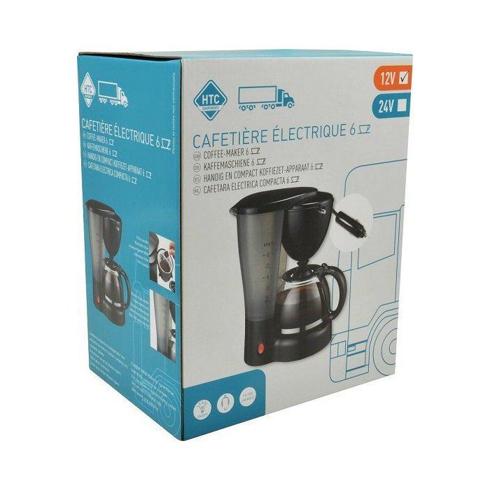 12V Coffee Maker - HTC Equipment - 5/6 Cups - 170W