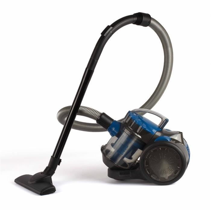 LIVOO Bagless Multi-Cyclonic Vacuum Cleaner - 700 W - 2 L - 78 dB - Blue/Grey - DOH105B