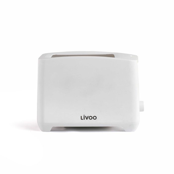 LIVOO 2-Slice Toaster - DOD162W - 750W - 7 Browning Levels - White