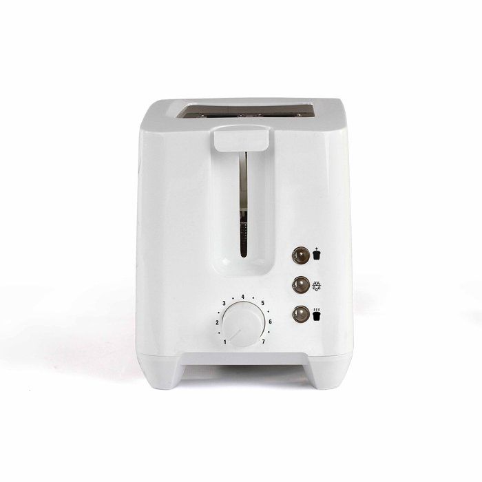 LIVOO 2-Slice Toaster - DOD162W - 750W - 7 Browning Levels - White