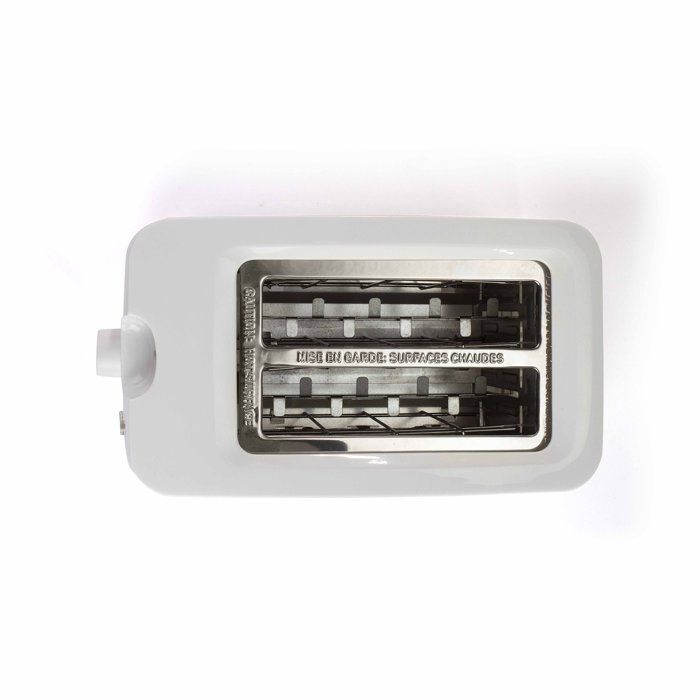 LIVOO 2-Slice Toaster - DOD162W - 750W - 7 Browning Levels - White
