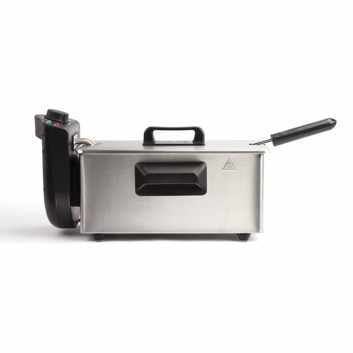 LIVOO Deep Fryer DOC216 - 3 L Capacity - 2000W - Removable Bowl & Basket