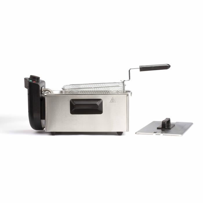 LIVOO Deep Fryer DOC216 - 3 L Capacity - 2000W - Removable Bowl & Basket