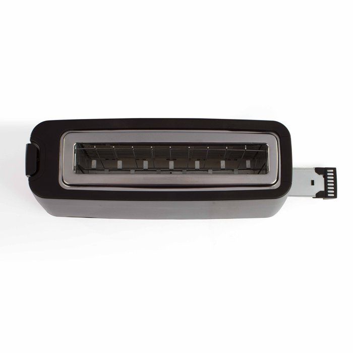 LIVOO Long Slot Toaster - DOD168N - 900W - 7 Browning Levels - Black