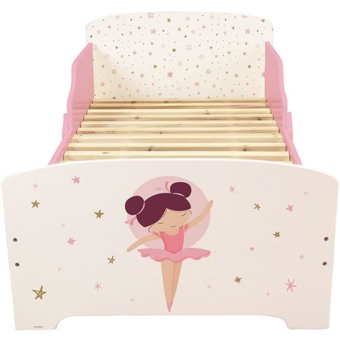 Bed with slatted base - Ballerina Dancer - FUN HOUSE - 140 x 70 cm