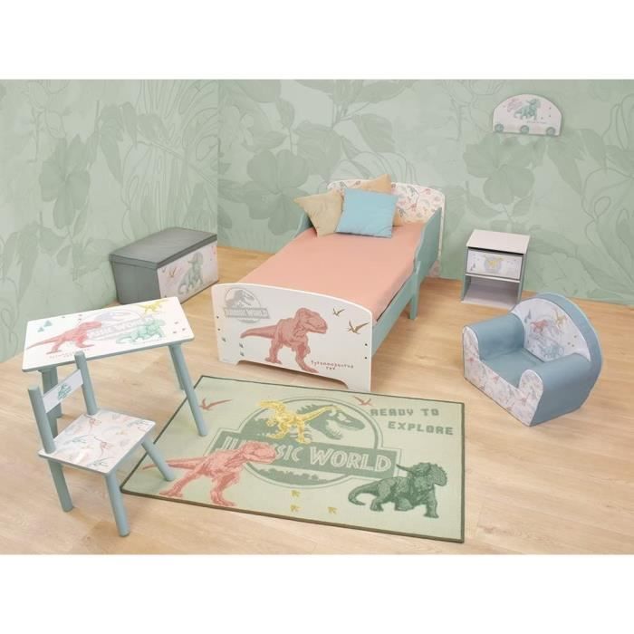 FUN HOUSE Dinosaur Rug 120 x 80 cm Multicolored