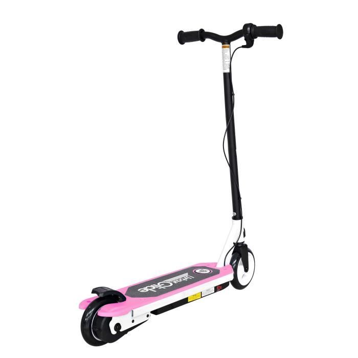 URBANGLIDE Ride55 Electric Scooter for Children - Ultra Lightweight - Max Speed 10km/h - Kickstand - Pink
