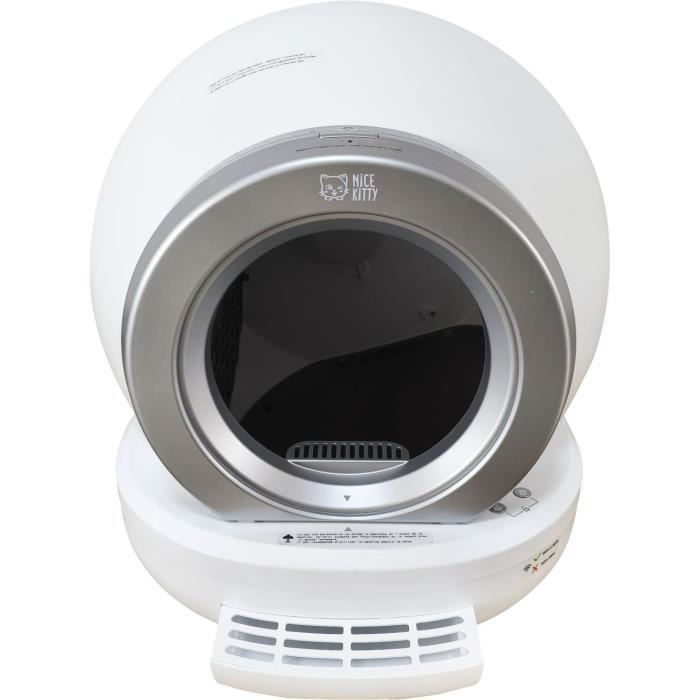 KITTY Self-Cleaning Cat Litter Box 65 L - APP Connectivity - 57 x 50 x 53 cm