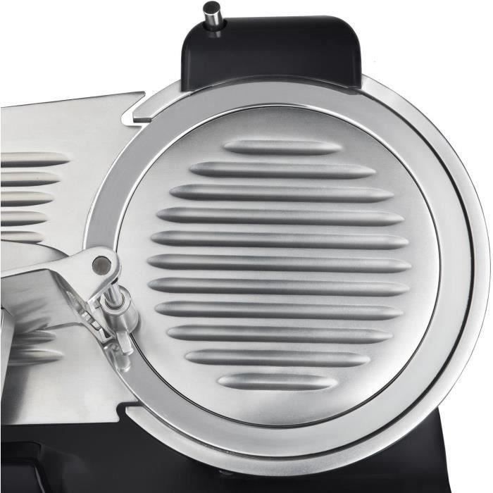 H.Koenig Meat Slicer - MSX252 - 250 mm Blade - 240 W - 0-12 mm Thickness