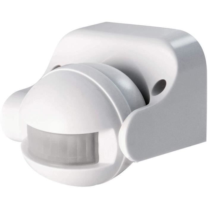 SCS SENTINEL Outdoor Motion Detector - LightSensor - 12 m Range - 180° Angle