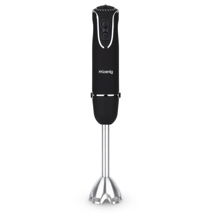 H.Koenig Immersion Blender - MIX75 - 850W - 5 Speeds + Turbo 5-speed