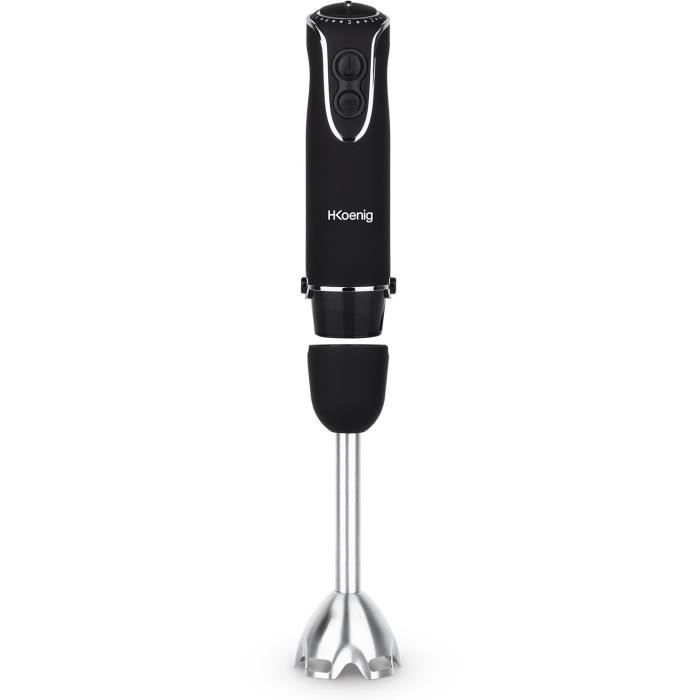 H.Koenig Immersion Blender - MIX75 - 850W - 5 Speeds + Turbo 5-speed