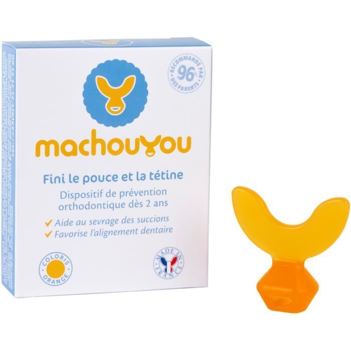Machouyou First Teeth Color Device - Orange - For 2 to 6 Years