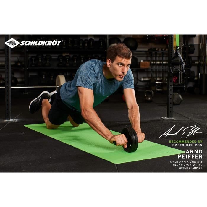 SCHILDKRÖT Abdominal Roller - AB Roller - Black - Fitness