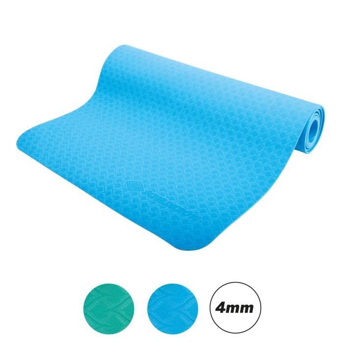 SCHILDKRÖT Yoga Mat - 183 x 61 cm - 4 mm - Bag Included - Light Blue